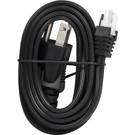 5 Ft Plug Cable For 120V Bar Light, Black